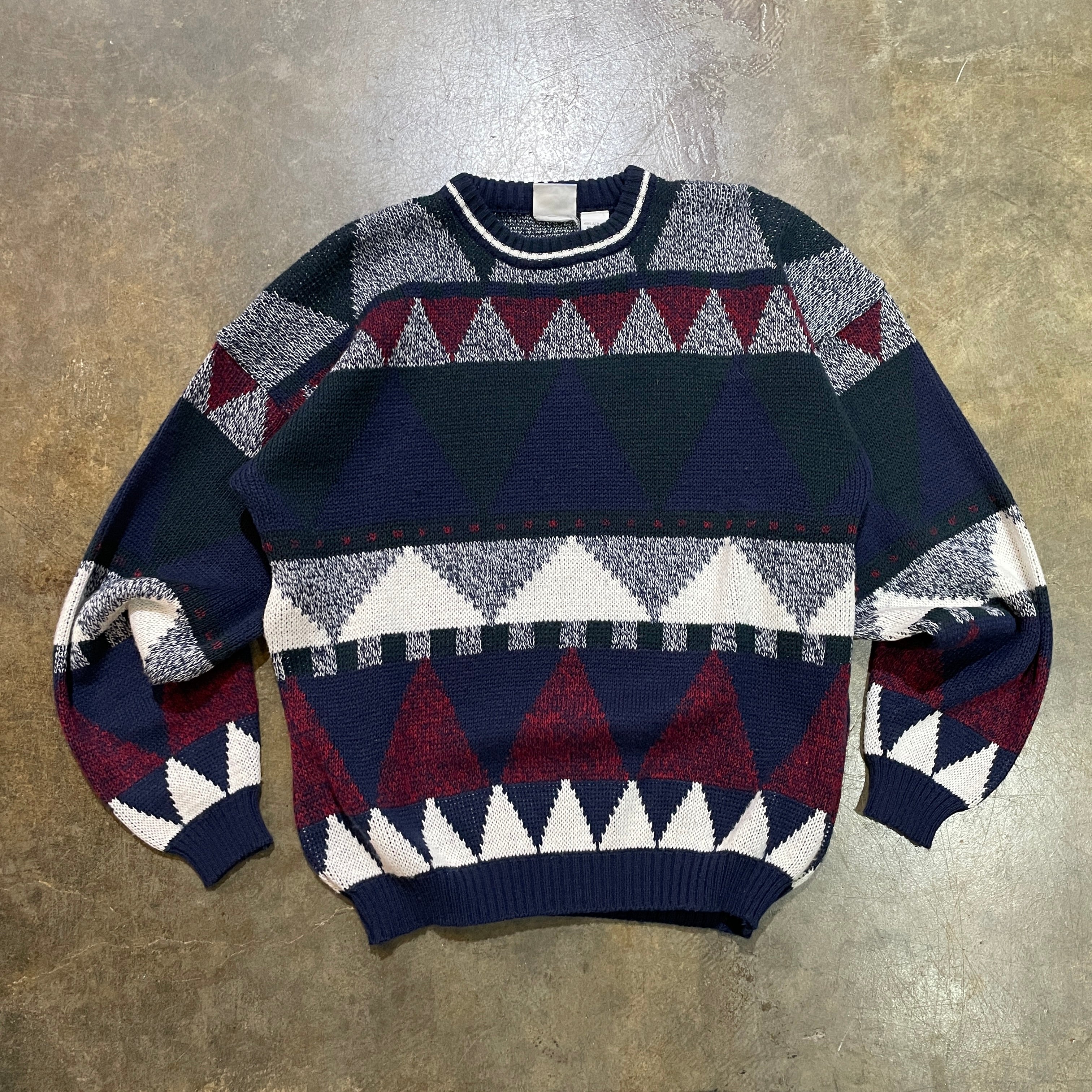Todays News Triangle Sweater