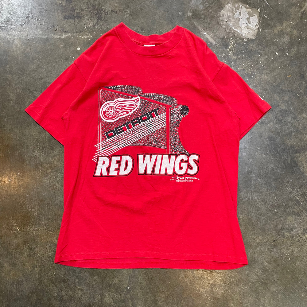 1989 Starter Detroit Red Wings Goal Tee