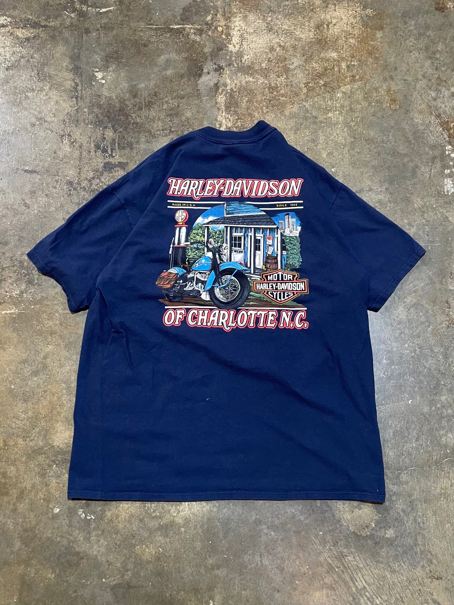 The Ol Boy Harley Motorcycle tee