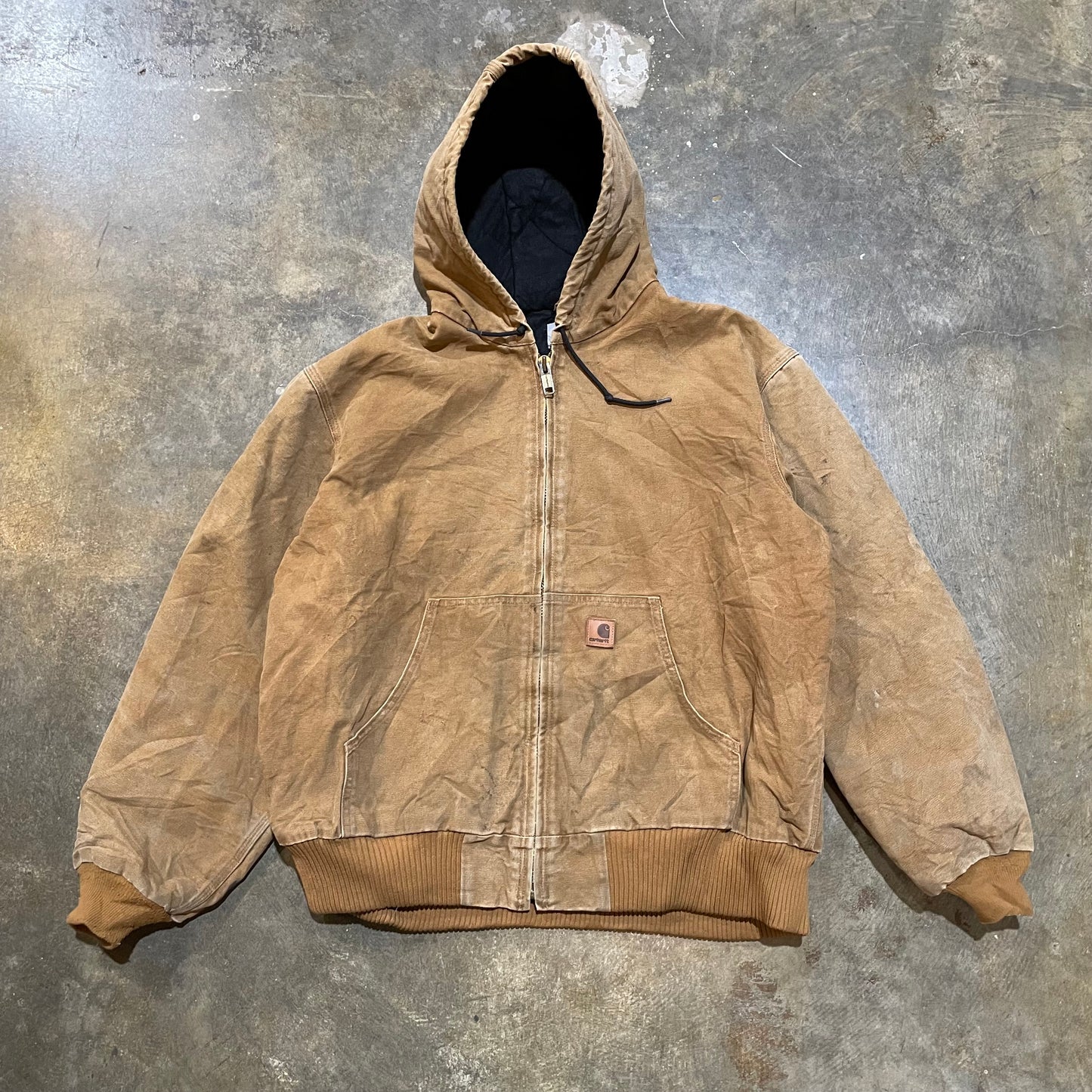 Tan Thinsulate Carhartt Hooded Jacket20