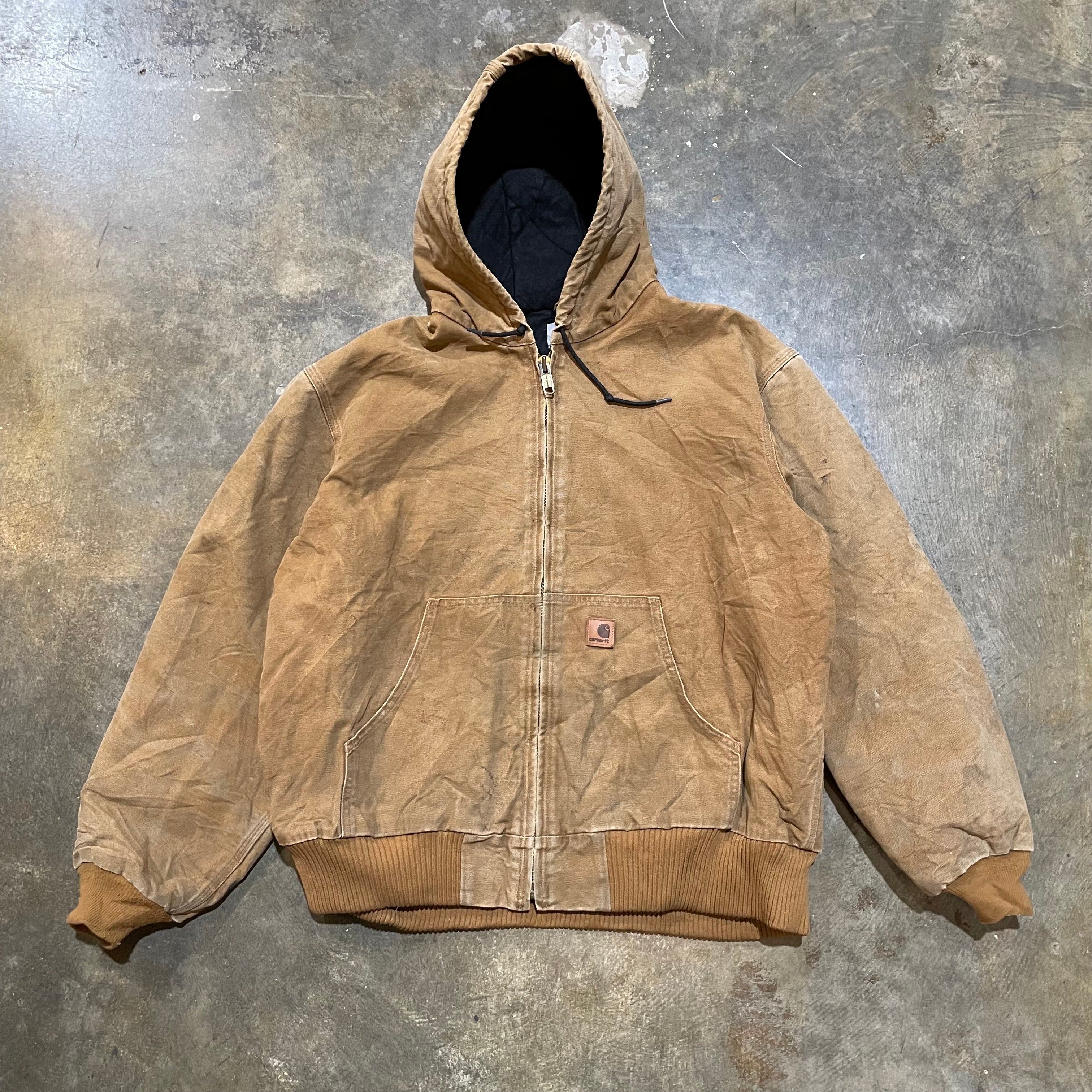 Tan Thinsulate Carhartt Hooded Jacket20