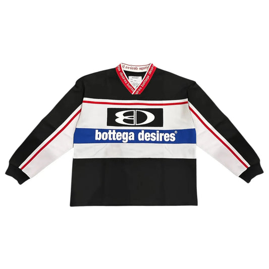 Bottega Desires Hockey Long Sleeve Jersey Black