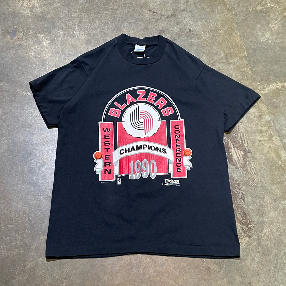 1990 Salem Portland Trail Blazers Western Conf Champs