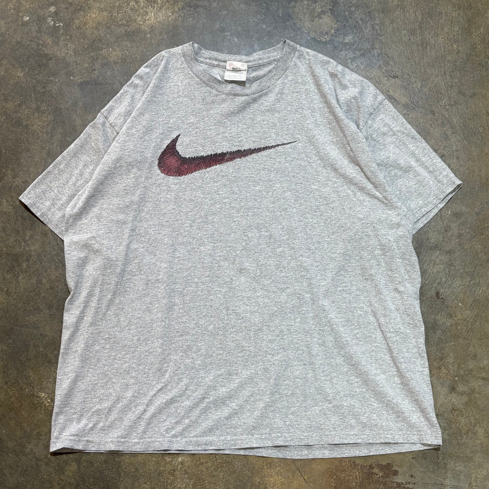 Grey Nike Big log shirt