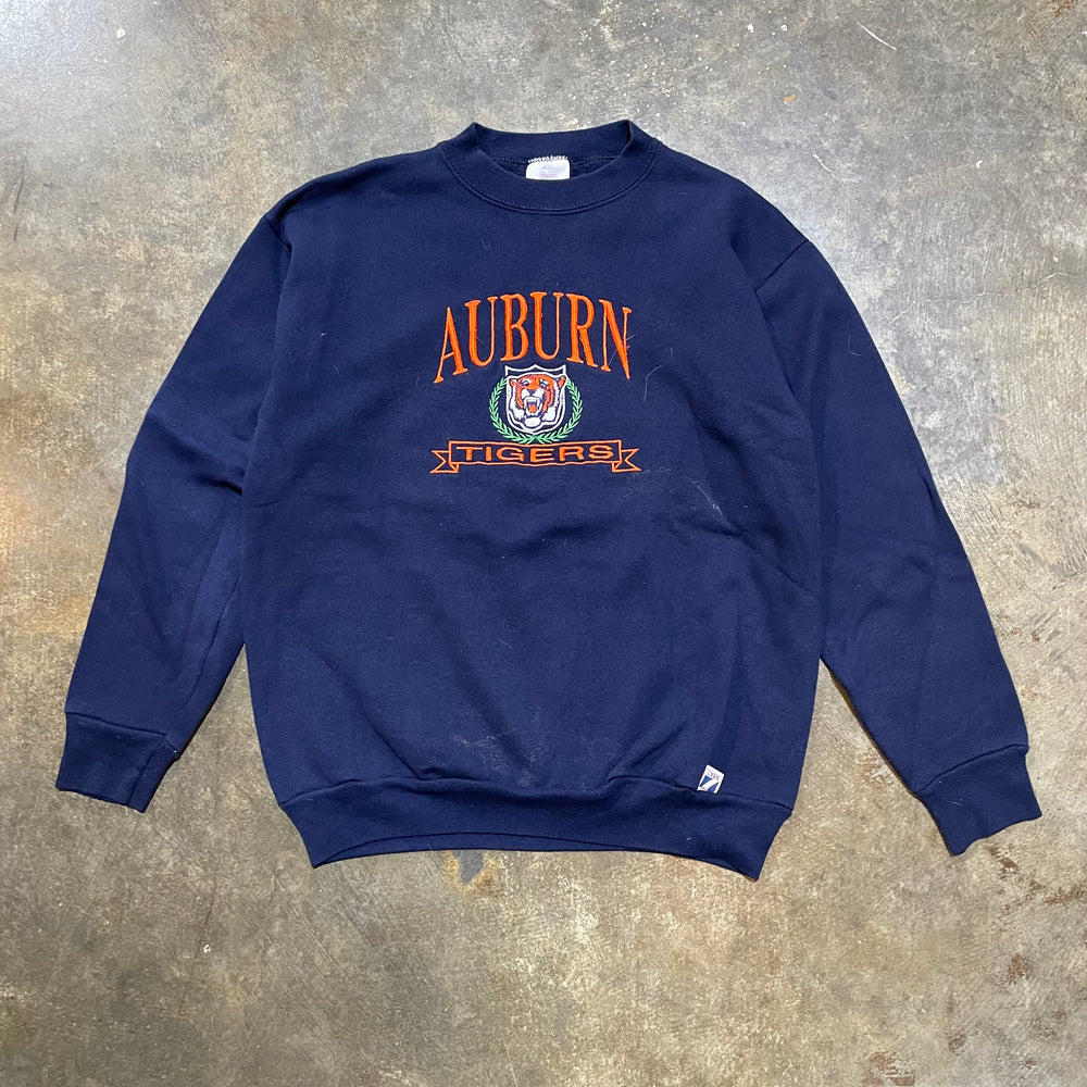 Auburn Embroidered Logo 7 Crew