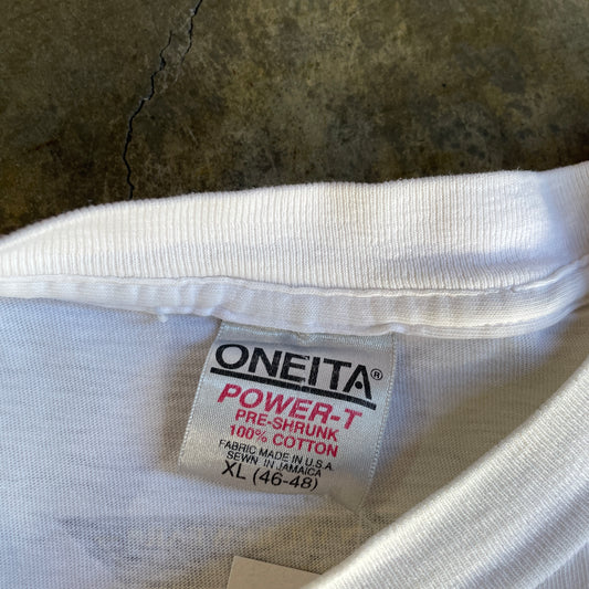 White Majesty Lion Face Tee