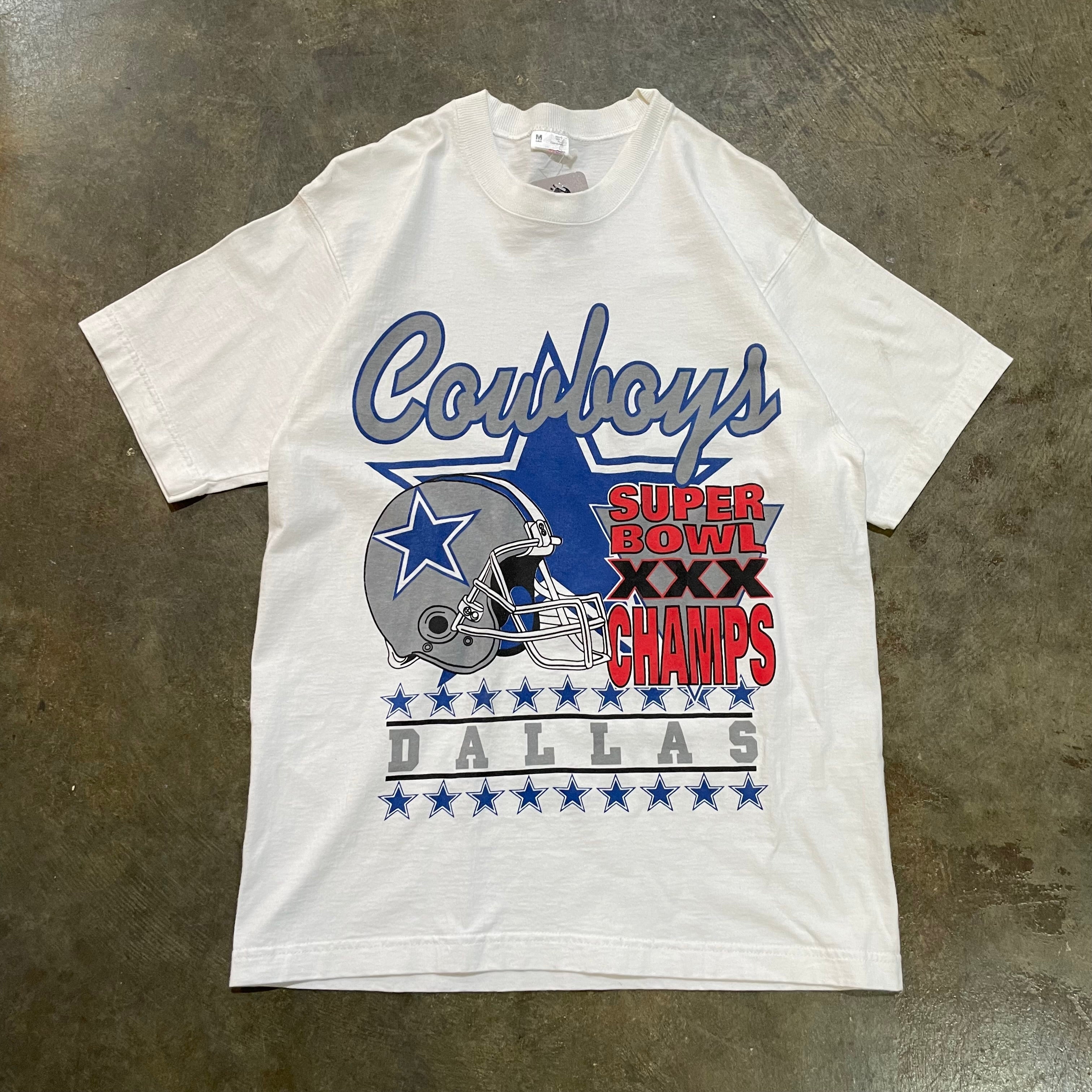 White Dallas Cowboys Super Bowl XXX Champs