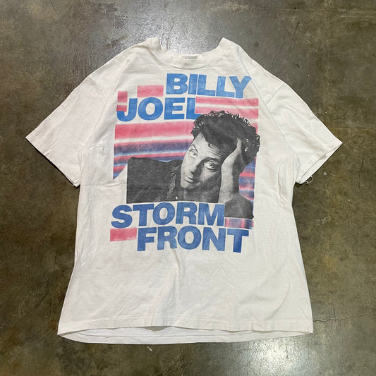 1990 Billy Joel Storm Front Tour Tee