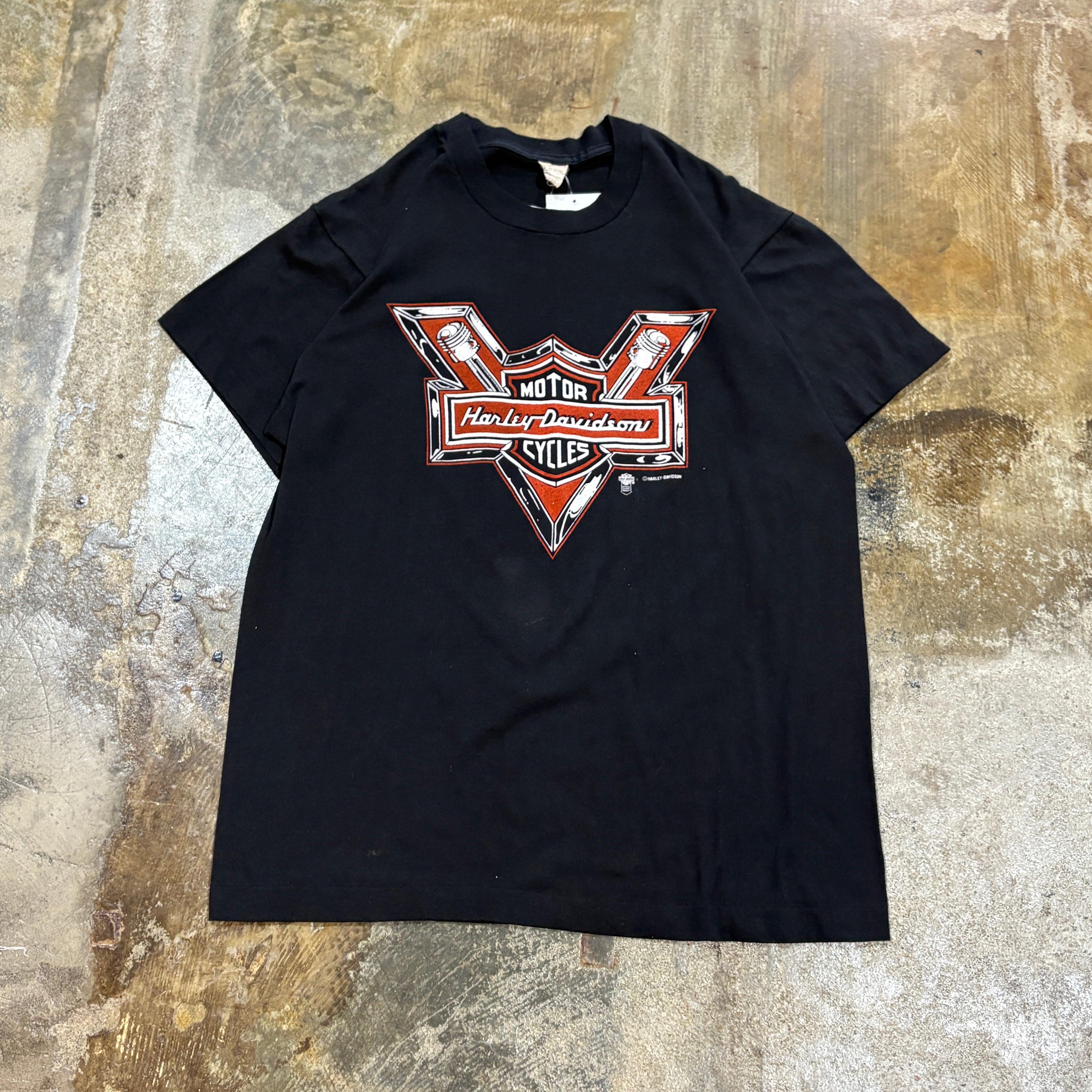 Harley Postdam, NY Black Motor Tee