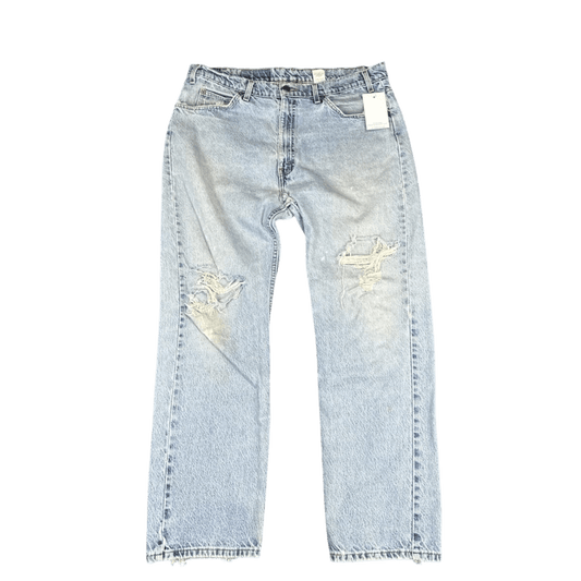 Levi Strauss & Co. 505 Regular Fit Straight Leg Jeans - Light Blue (38x30)