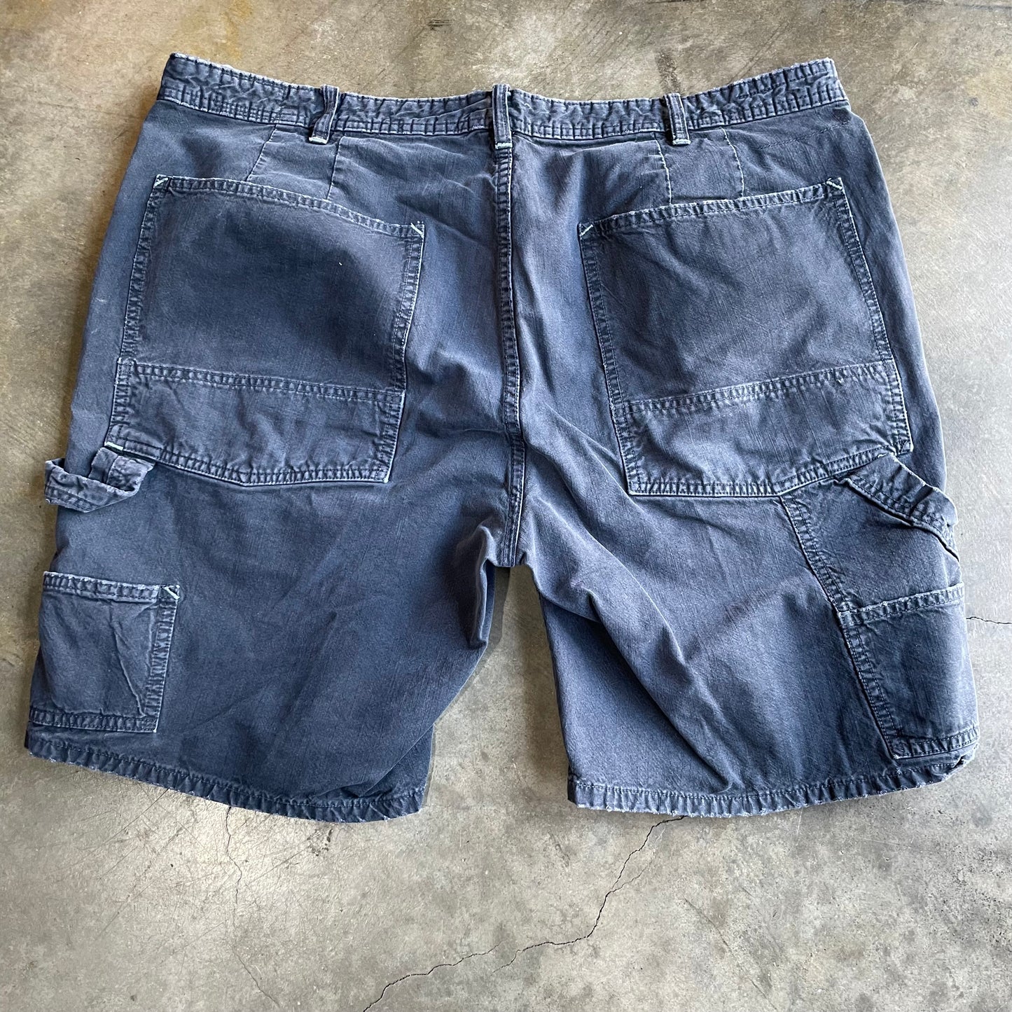 Polo Navy Blue Double Knee Shorts