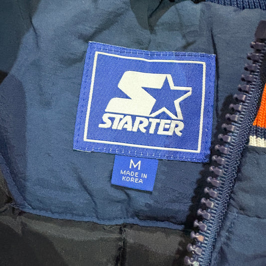 Auburn Navy/Black Starter Spell Down Puffer Jacket