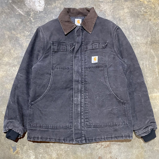 Black Carhartt Corduroy Collar Jacket28