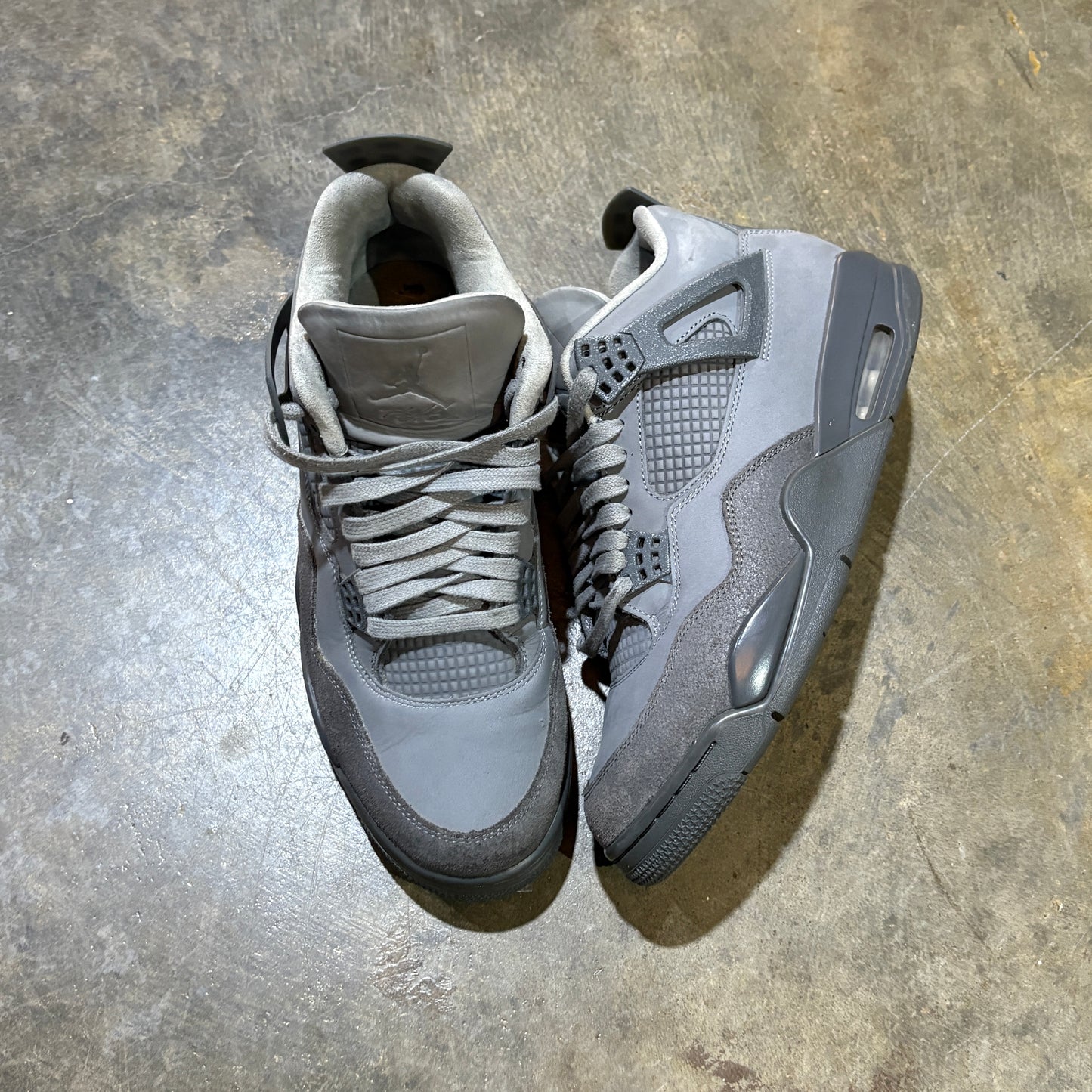 Jordan 4 Wet Cement No Box
