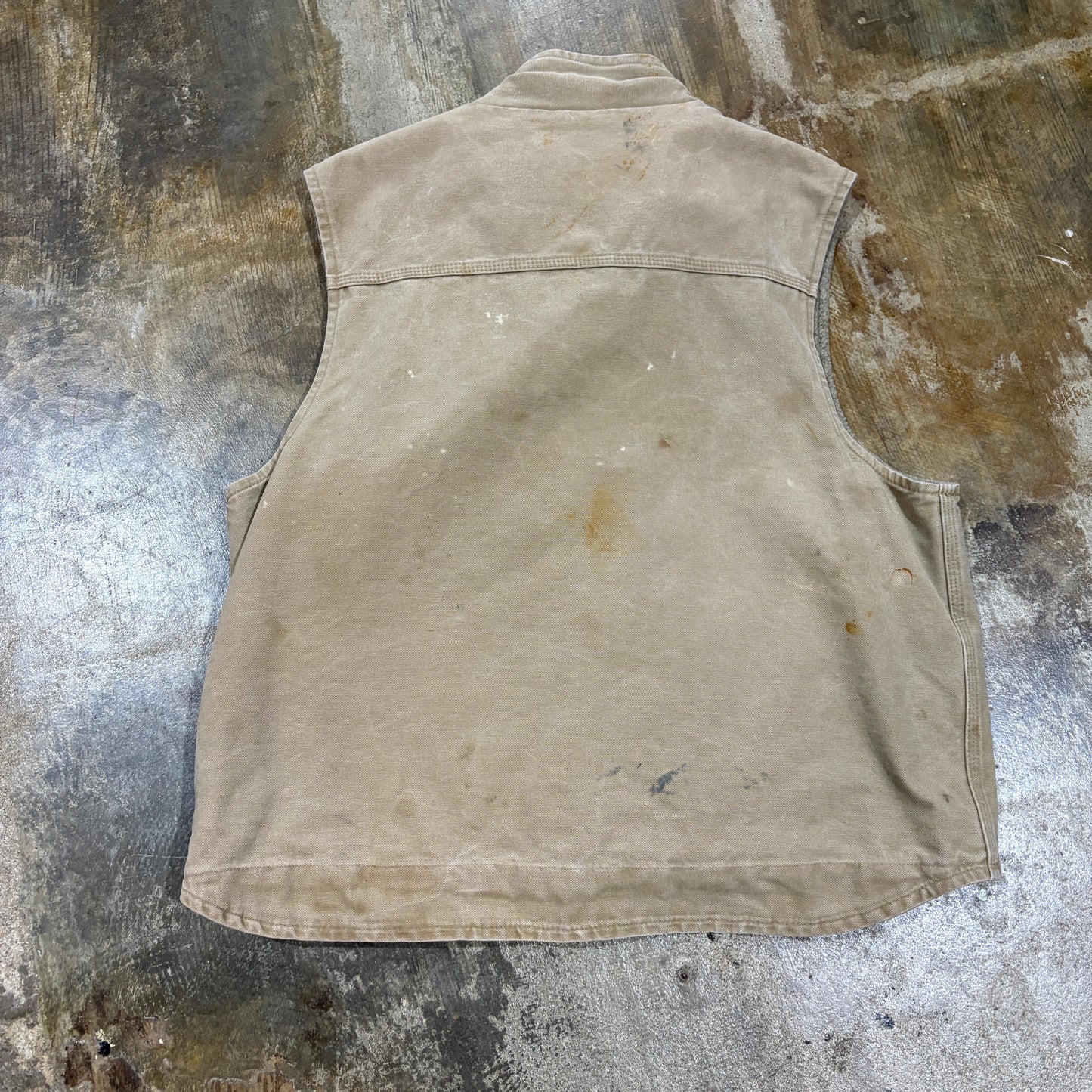 Carhartt Sherpa Lined Beige Vest