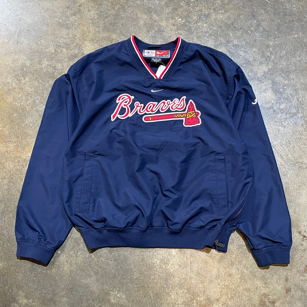 Braves Nike Team Navy Pullover