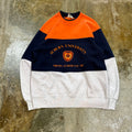 Auburn Colorblock Nutmeg Crest Logo Crew