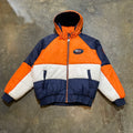 Auburn Striped Pro Player AU Badge Puffer