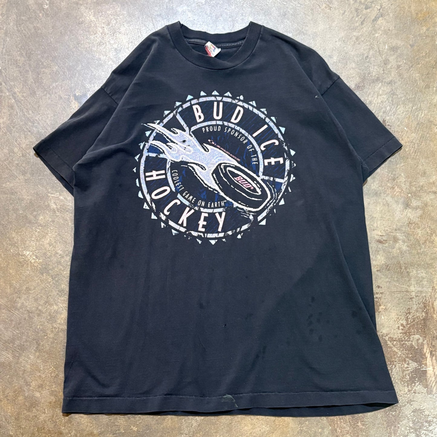 Black Bud Ice Hockey Tee
