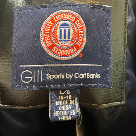 Black & Navy Auburn Leather G-III Jacket 2