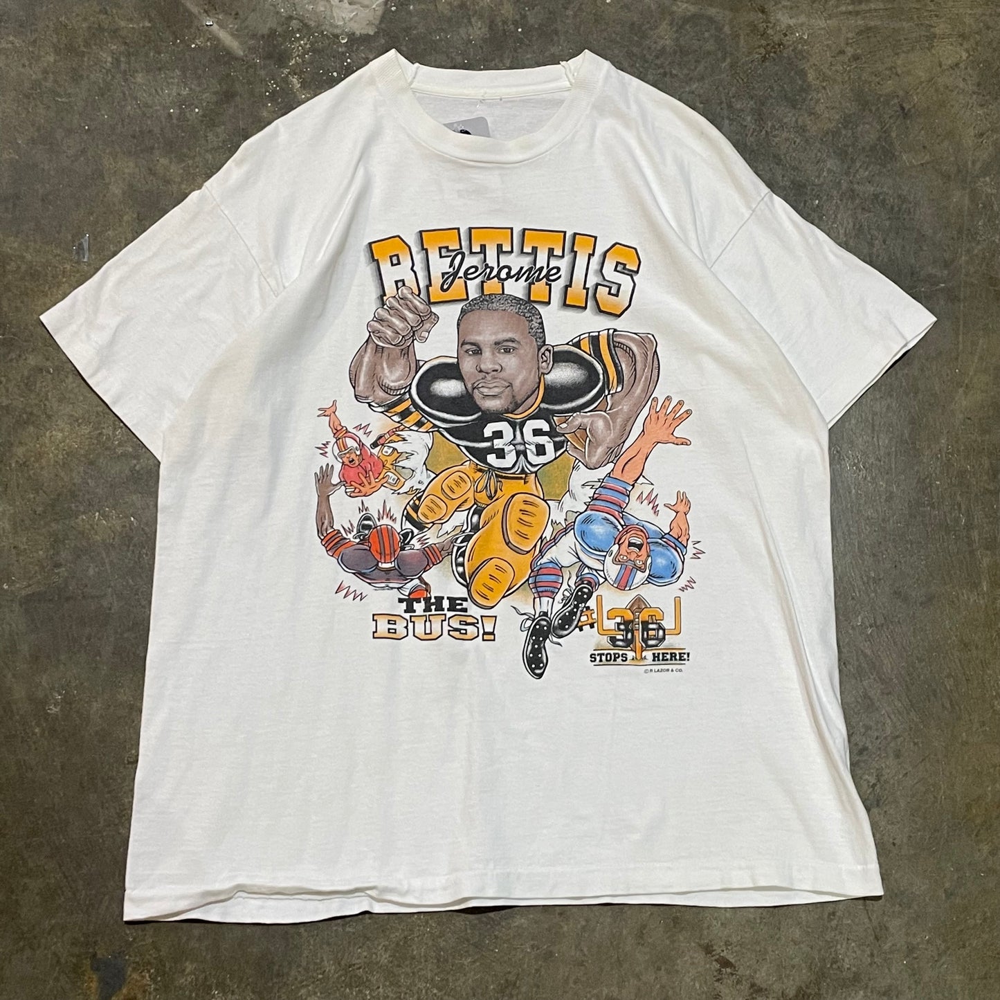 Jerome Bettis Big Head Tee