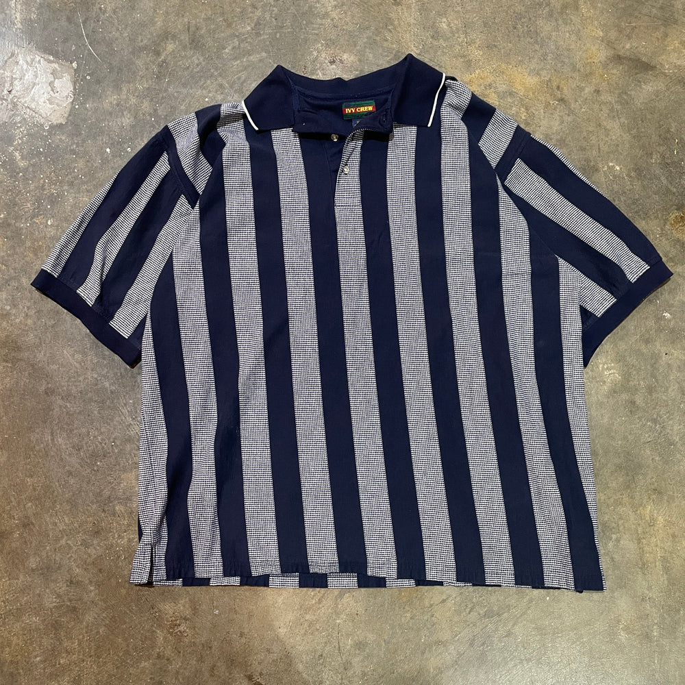 Striped Ivy Crew Polo