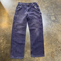 Faded Navy Carhartt Duck Canvas Pants10