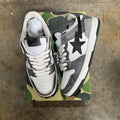 Bathing Ape Sk8 Sta #1 Black Snake Skin