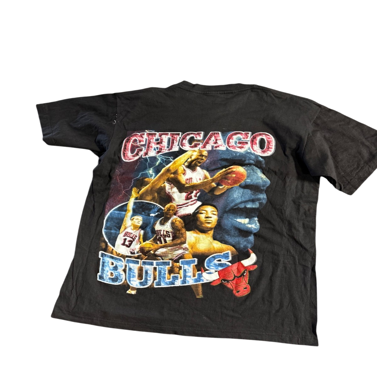 Chicago Bulls Graphic T-Shirt - Black (Unknown Size)