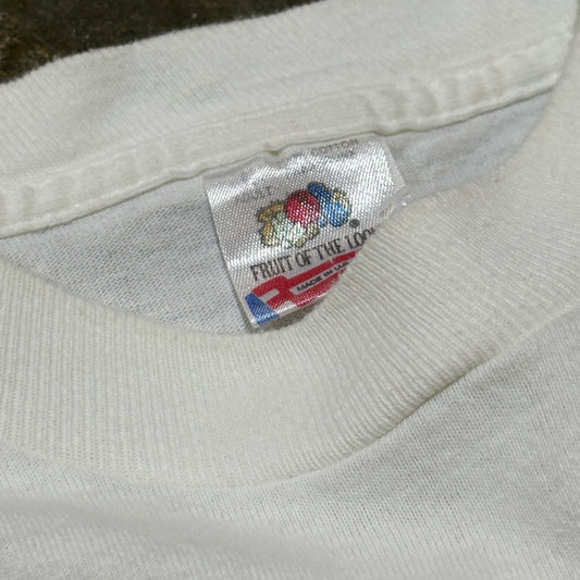 White The Sun Also Burns Hemingway Run Tee