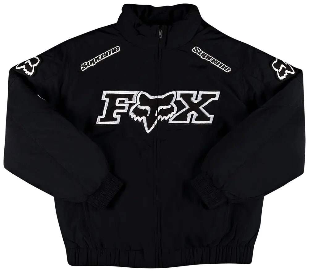 Supreme Fox Racing Puffy Jacket Black