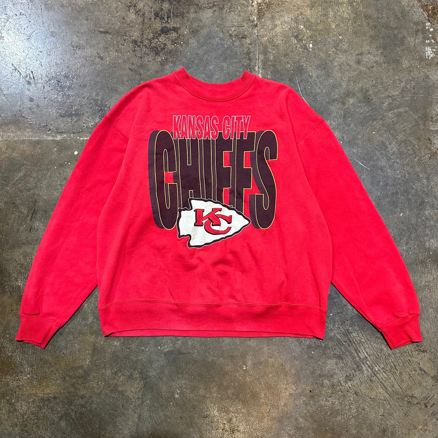 Hanes Kansas City Chiefs Red Crew