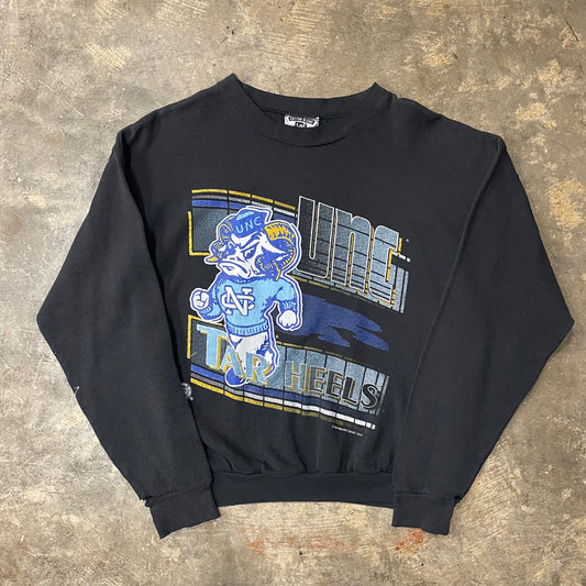 1994 North Carolina Tar Heels Black Big Print Sweatshirt