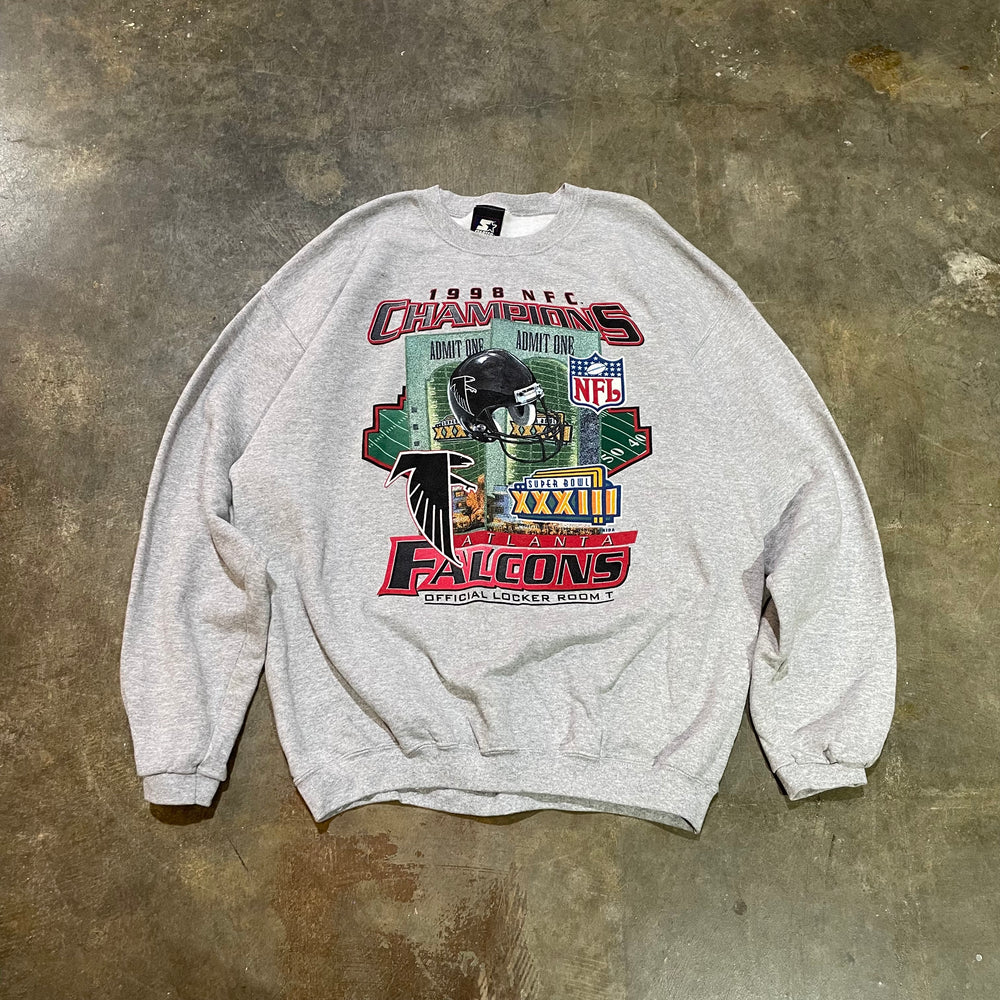 Starter 1998 Atlanta Falcons NFC Champions Crew