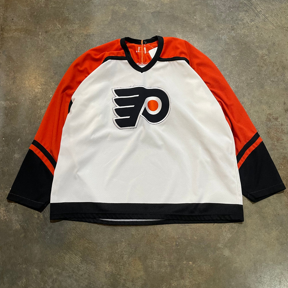 Philadelphia Flyers White and Orange Hockey jersey