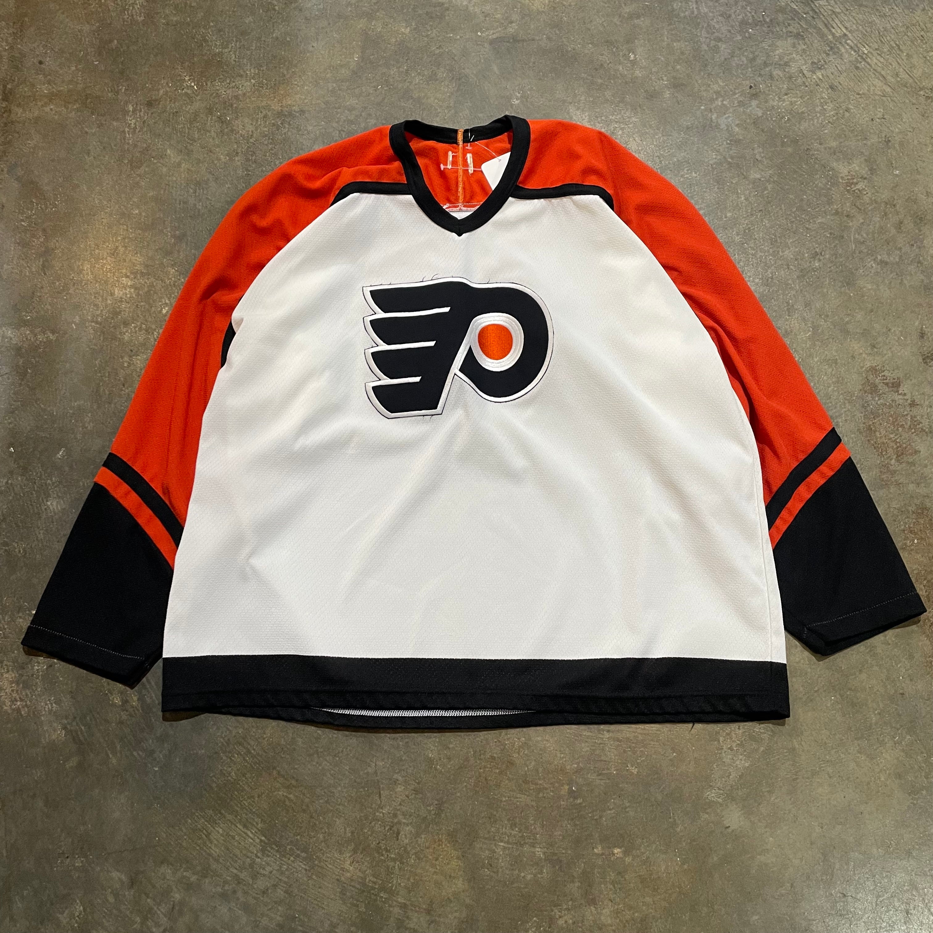 Philadelphia Flyers White and Orange Hockey jersey