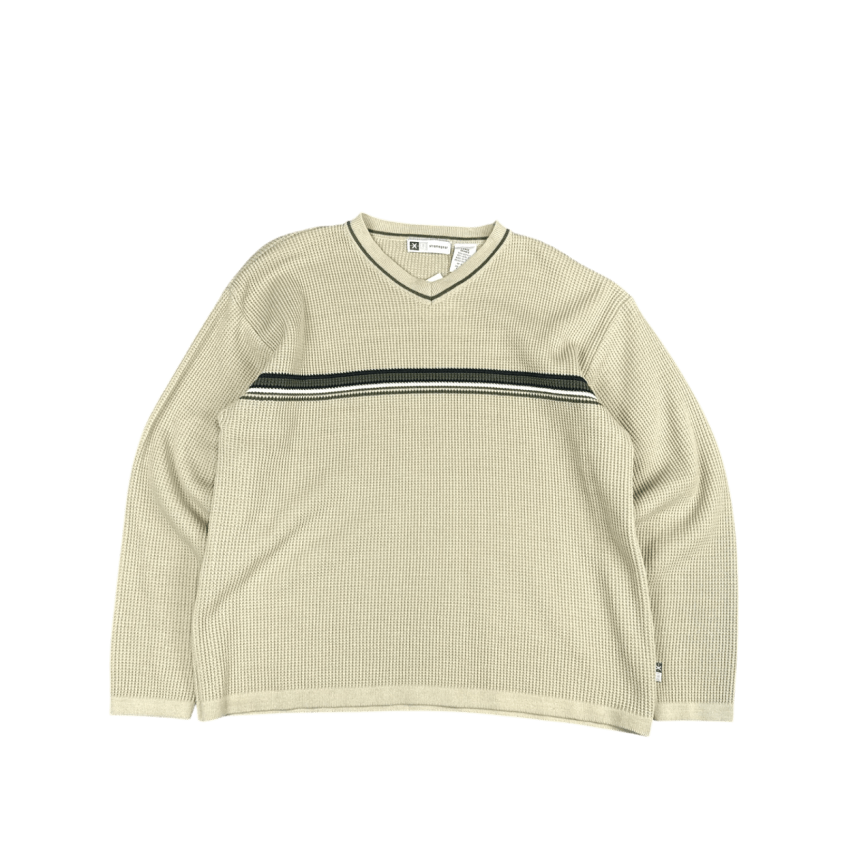 Xtremegear Waffle Knit Pullover - Beige (L)