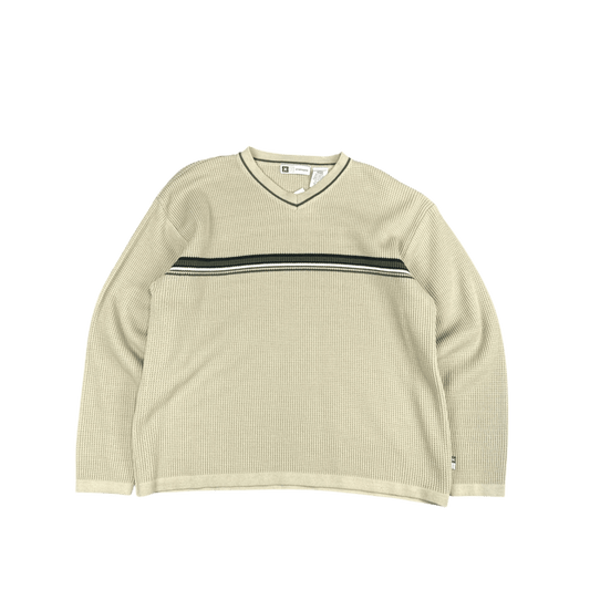 Xtremegear Waffle Knit Pullover - Beige (L)