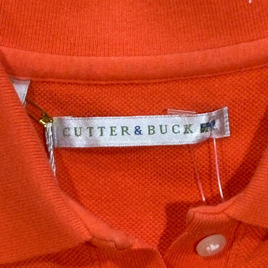 DS Women's Orange Auburn AU Cutter & Buck Polo