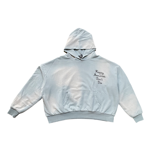 HMDD Sunfaded 2PLY Blue Hoodie