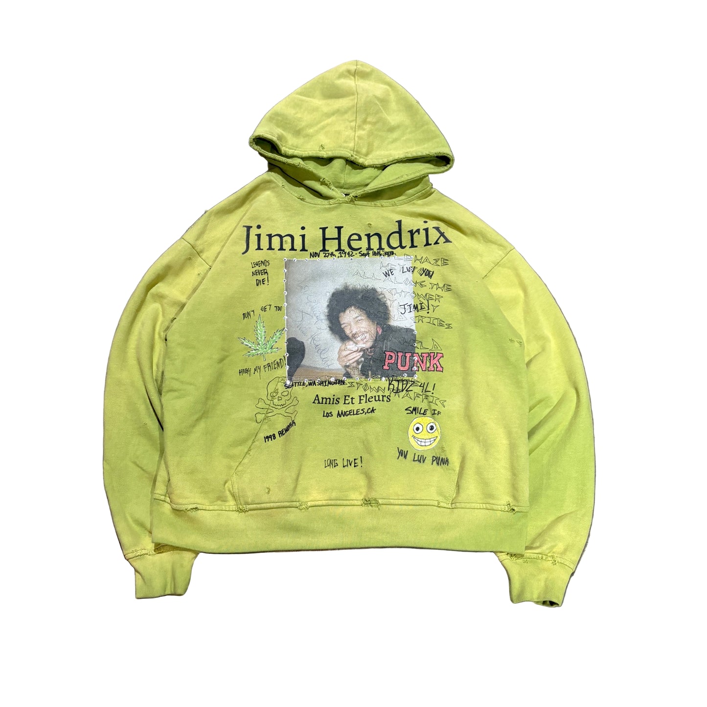 AMIS ET FLEURS Hendrix Recap Hoodie