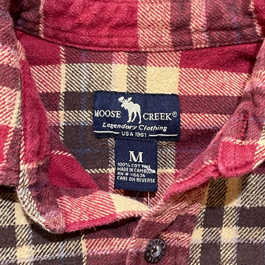 Moose Creek Flannel Red