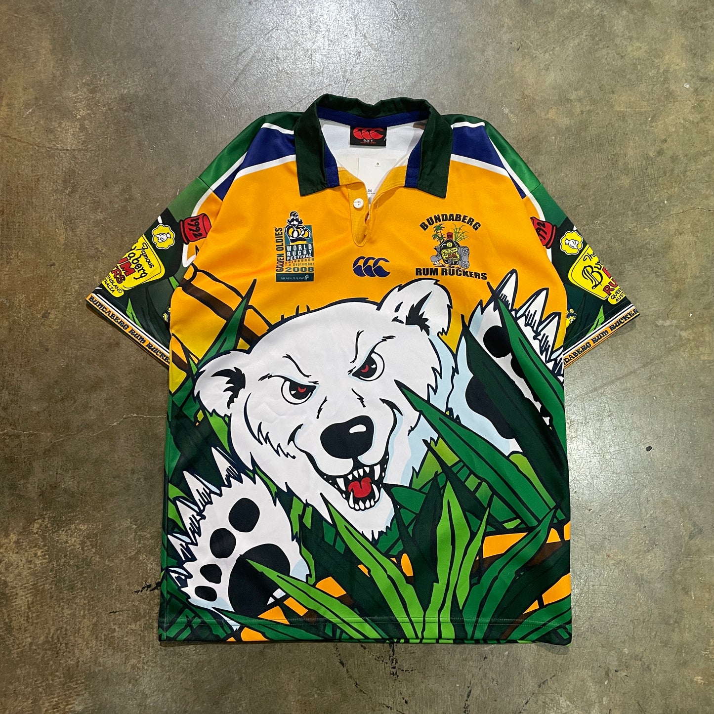 Bundaberg Rum Ruckers Polar Bear SS Polo