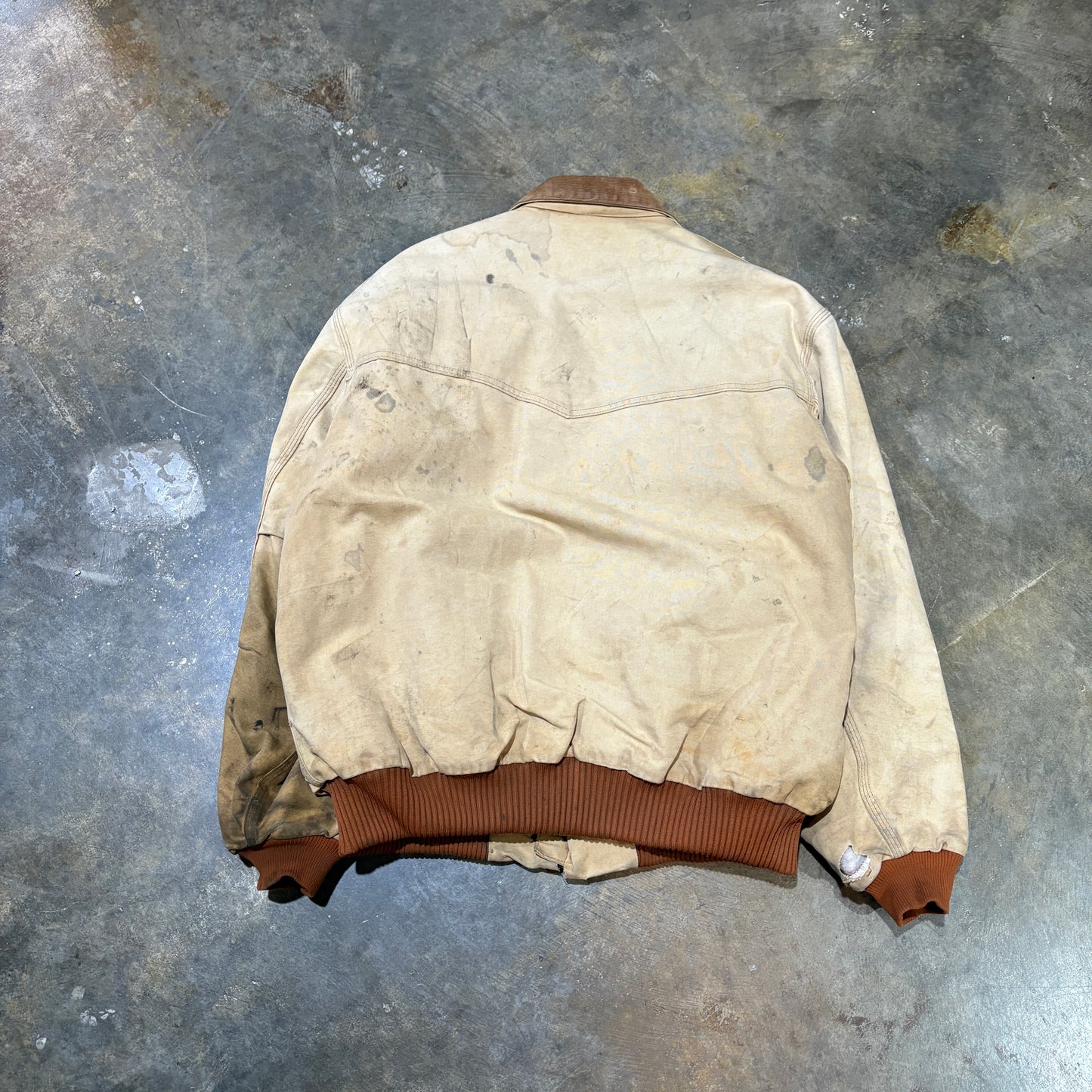 Carhartt Tan "Hoover" Zip-Up