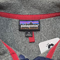 Green/Navy Patagonia Synchilla Fleece