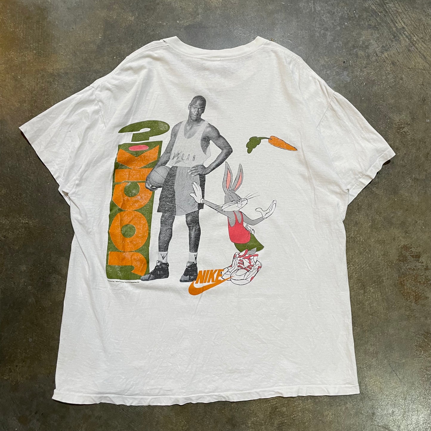Whats Up Jock Jordan Buggs Bunny Tee