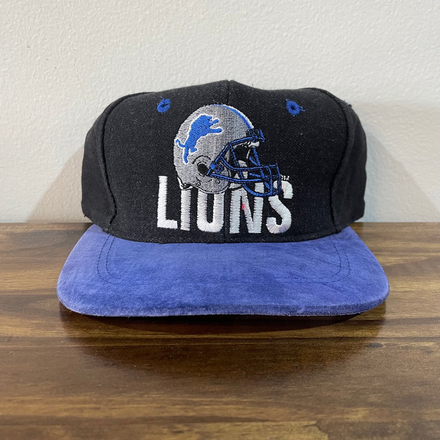 Denim Suede Detroit Lions Snap