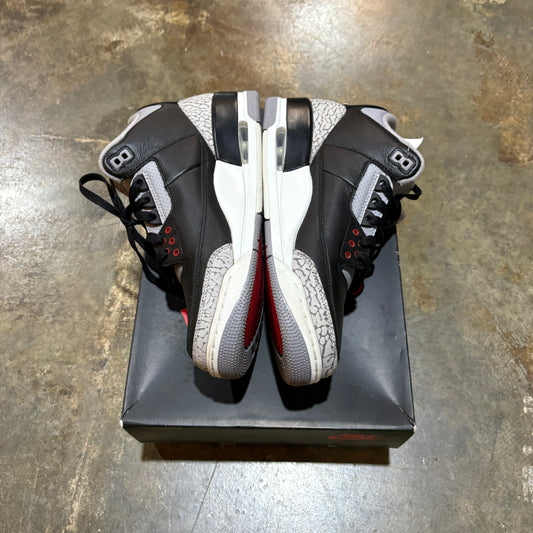 Jordan 3 Black cement used