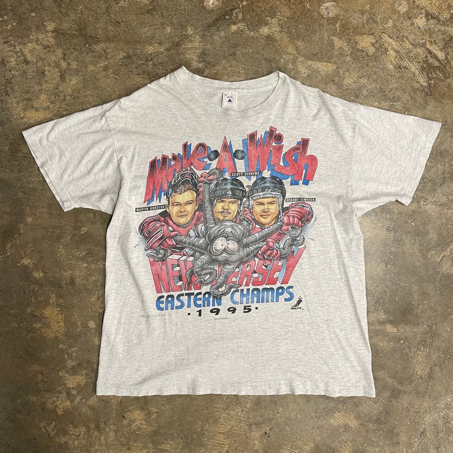 Make a Wish 1992 Detroit Redwings Tee