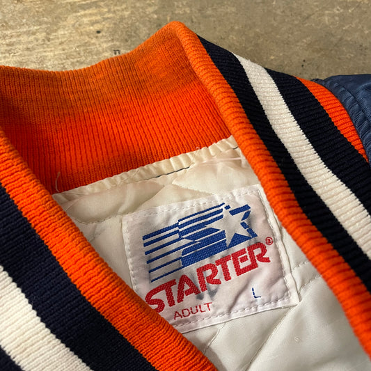 Starter Syracuse Navy Bomber Jacket